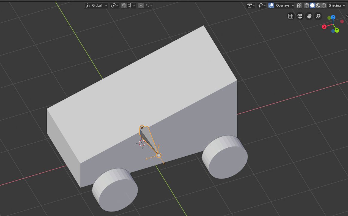 How to rig vehicle in blender  for Unreal Engine 4